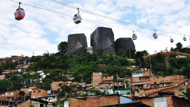 Cabinas del Metrocable en Medellín