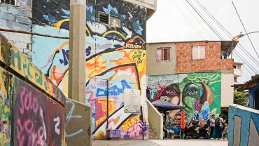 Graffiti en la Comuna 13 de Medellín