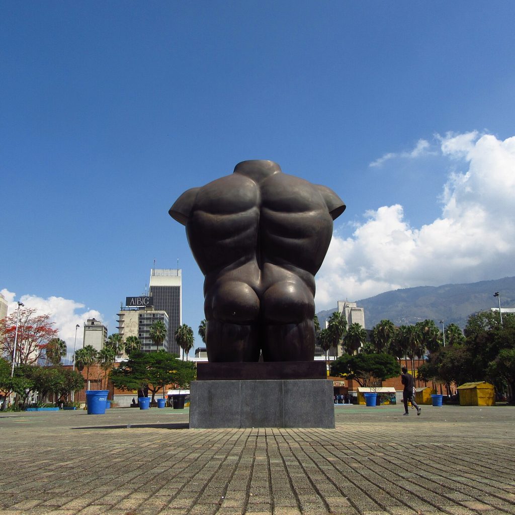 Esculturas en la Plaza Botero, Medellín