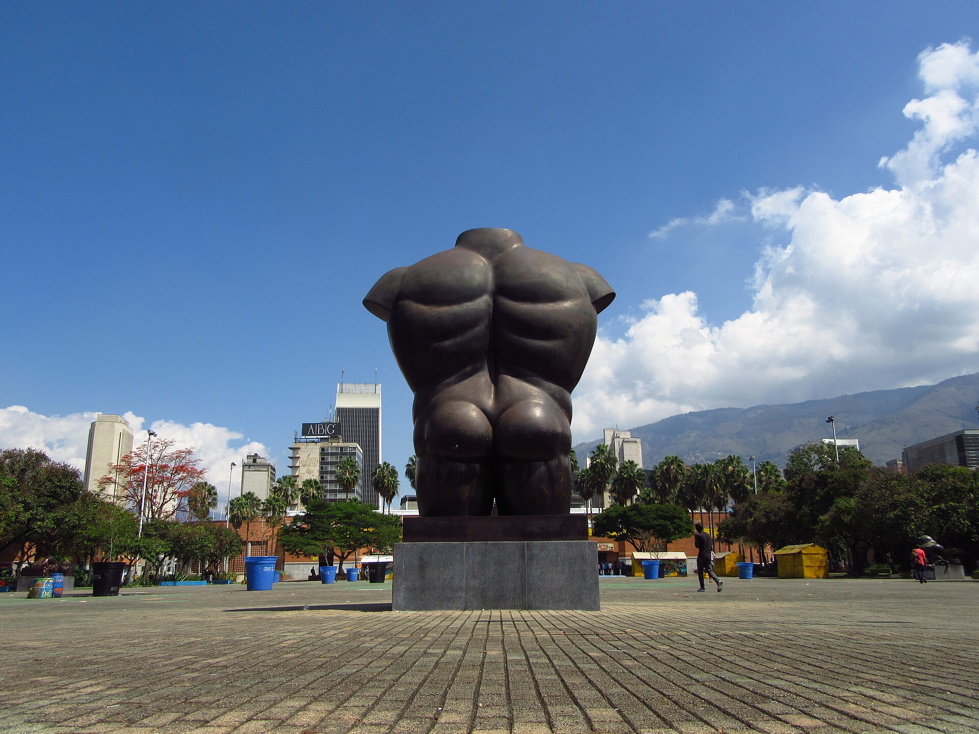 Esculturas en la Plaza Botero, Medellín